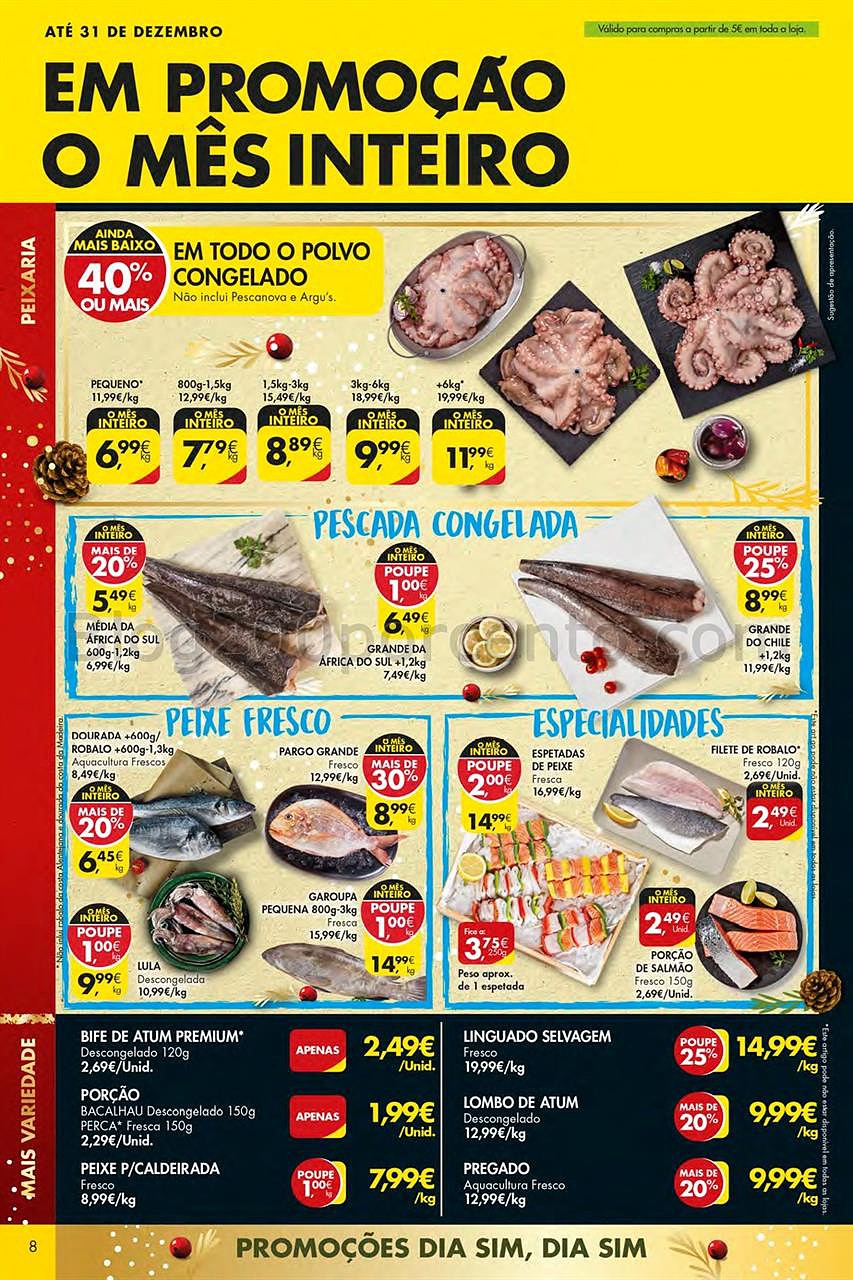 Antevisão Folheto PINGO DOCE Lojas Pequenas Promoções de 22 a 28 dezembro