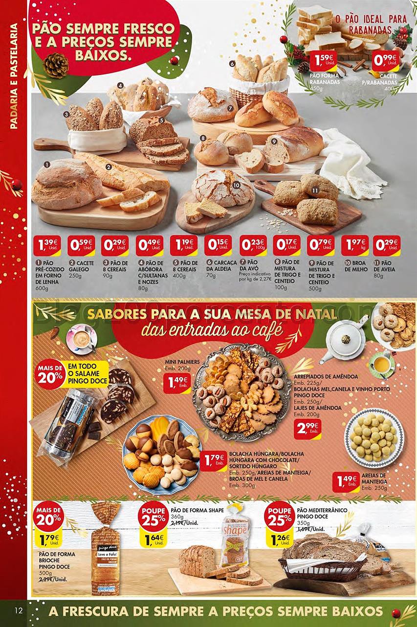 Antevisão Folheto PINGO DOCE Lojas Pequenas Promoções de 22 a 28 dezembro