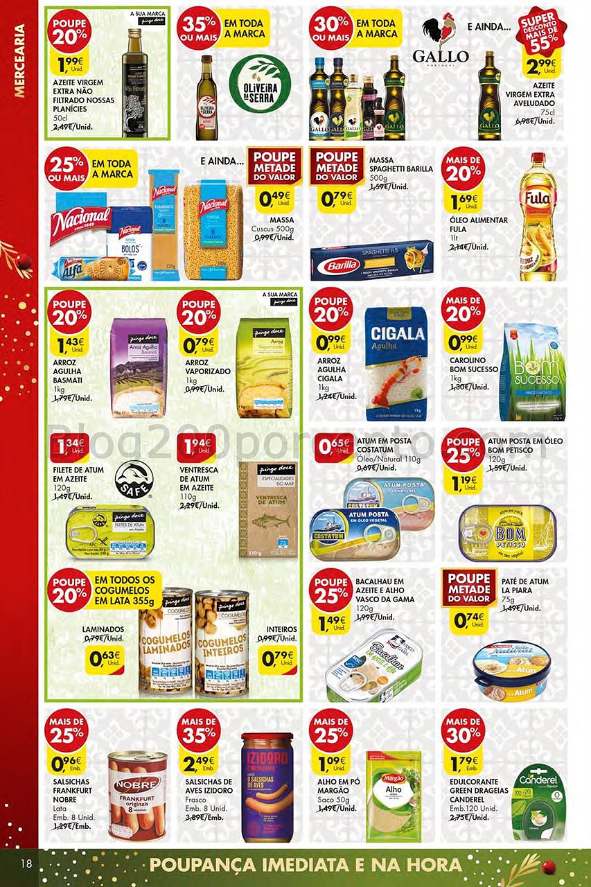 Antevisão Folheto PINGO DOCE Lojas Pequenas Promoções de 22 a 28 dezembro
