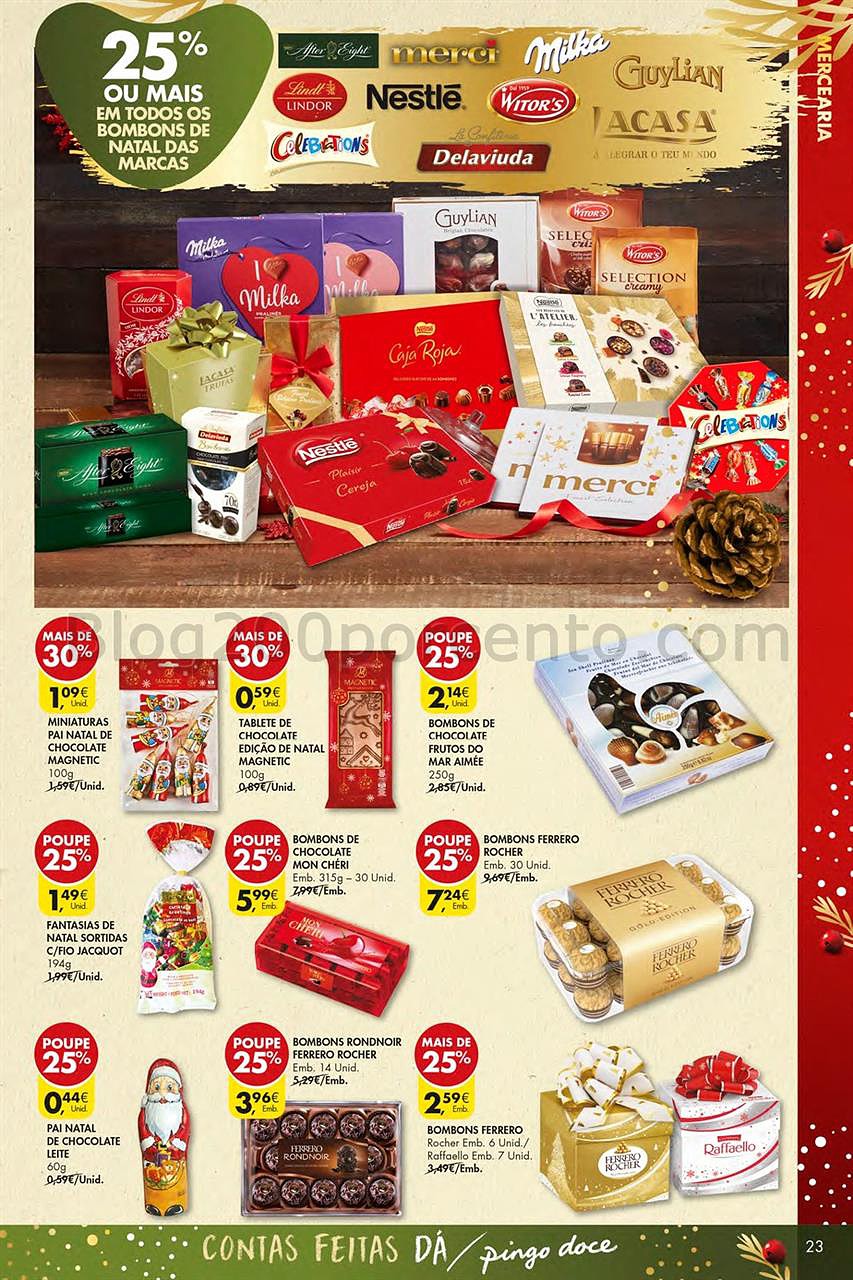 Antevisão Folheto PINGO DOCE Lojas Pequenas Promoções de 22 a 28 dezembro