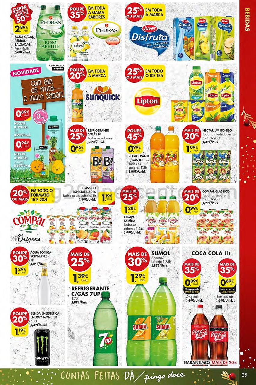 Antevisão Folheto PINGO DOCE Lojas Pequenas Promoções de 22 a 28 dezembro