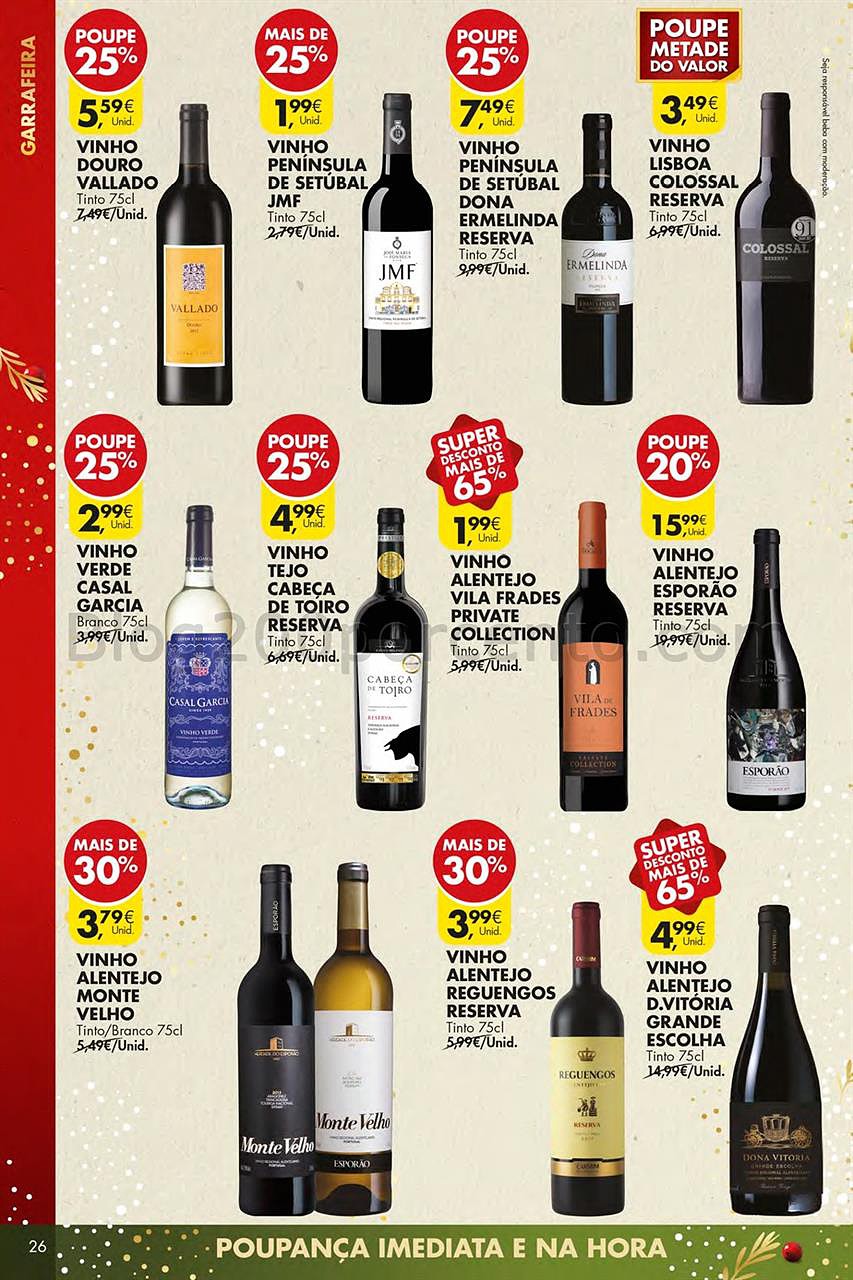 Antevisão Folheto PINGO DOCE Lojas Pequenas Promoções de 22 a 28 dezembro