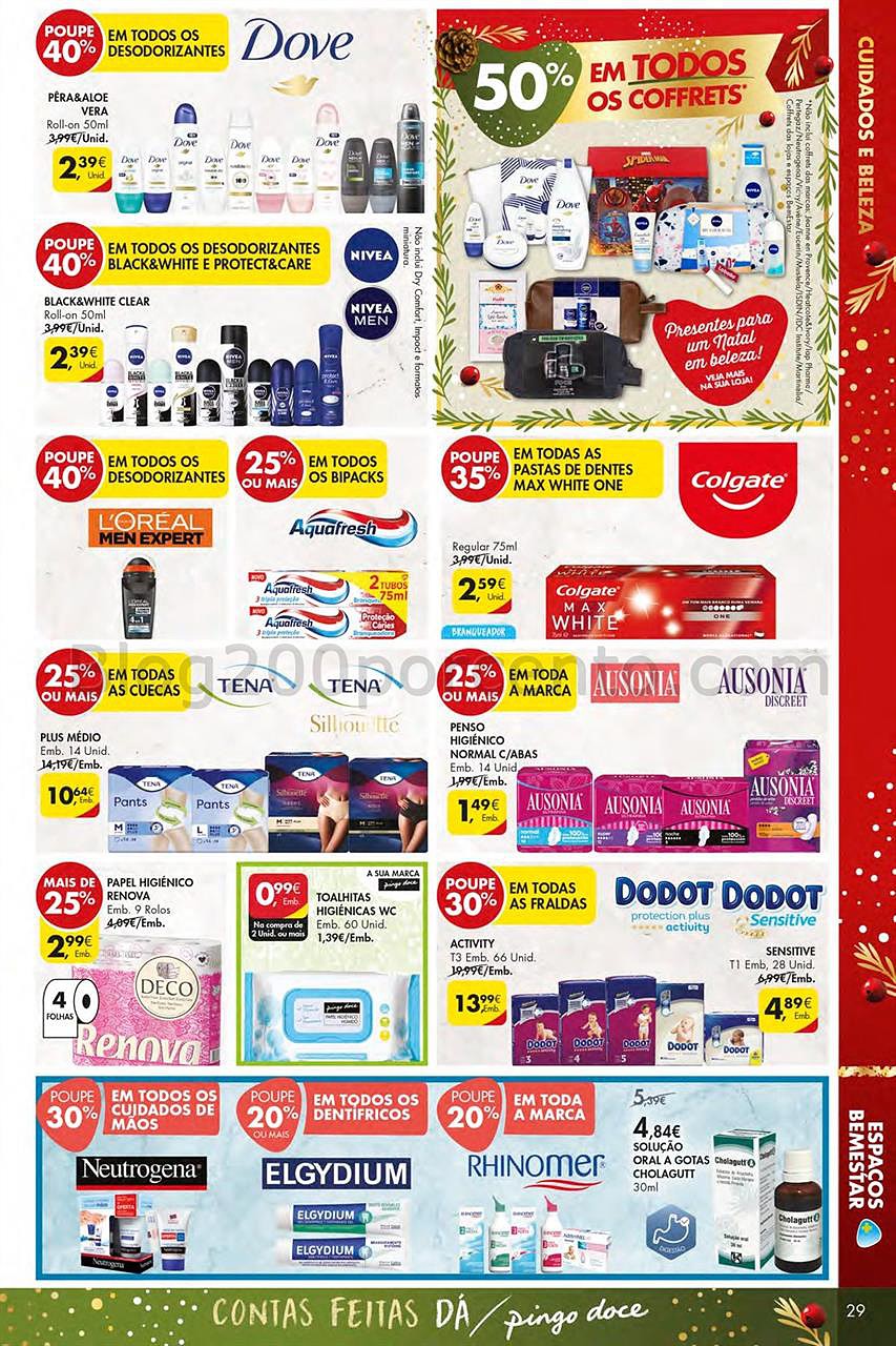 Antevisão Folheto PINGO DOCE Lojas Pequenas Promoções de 22 a 28 dezembro