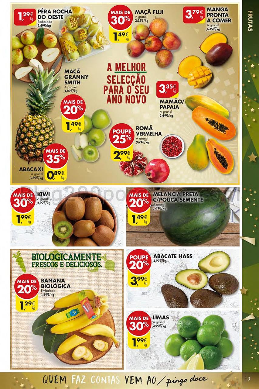 Antevisão Folheto PINGO DOCE Lojas Pequenas Promoções de 29 dezembro a 4 janeiro