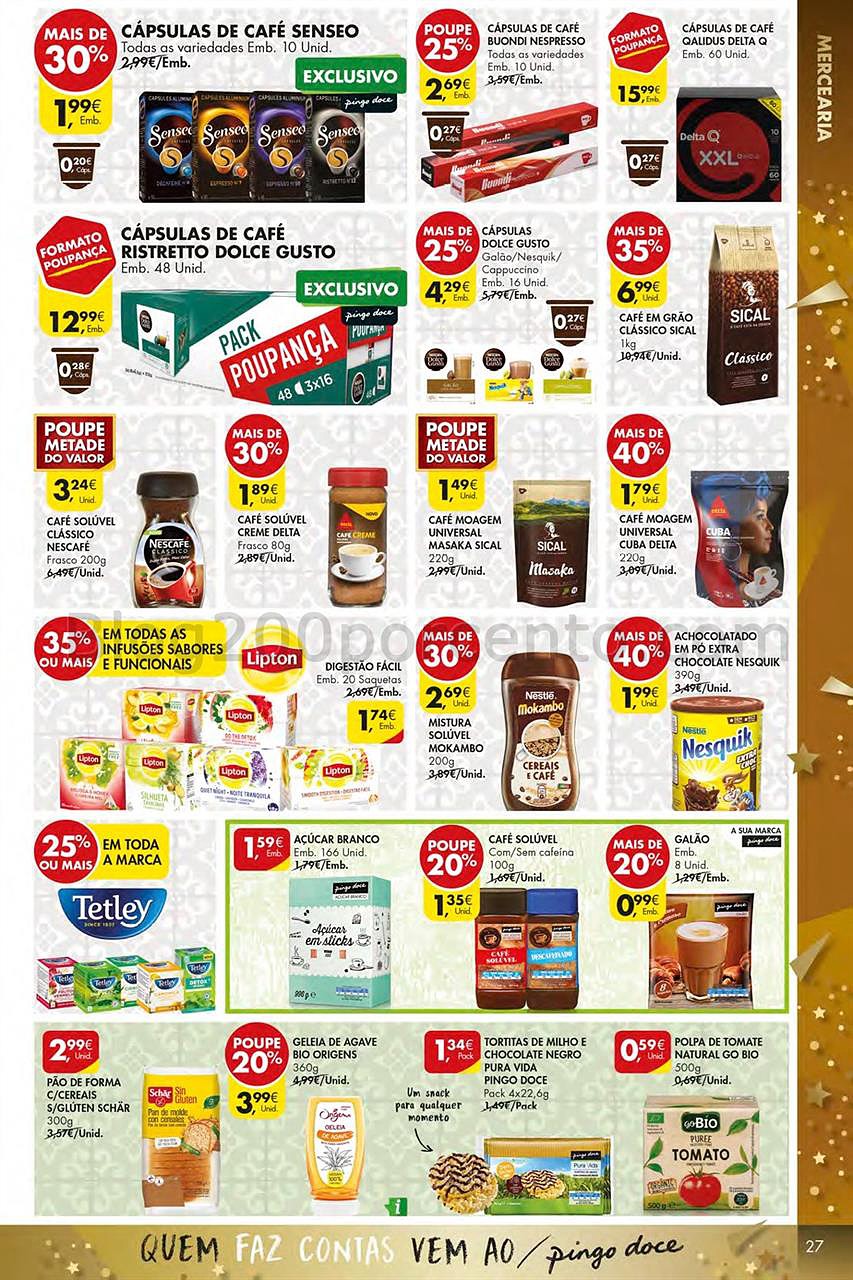 Antevisão Folheto PINGO DOCE Lojas Pequenas Promoções de 29 dezembro a 4 janeiro