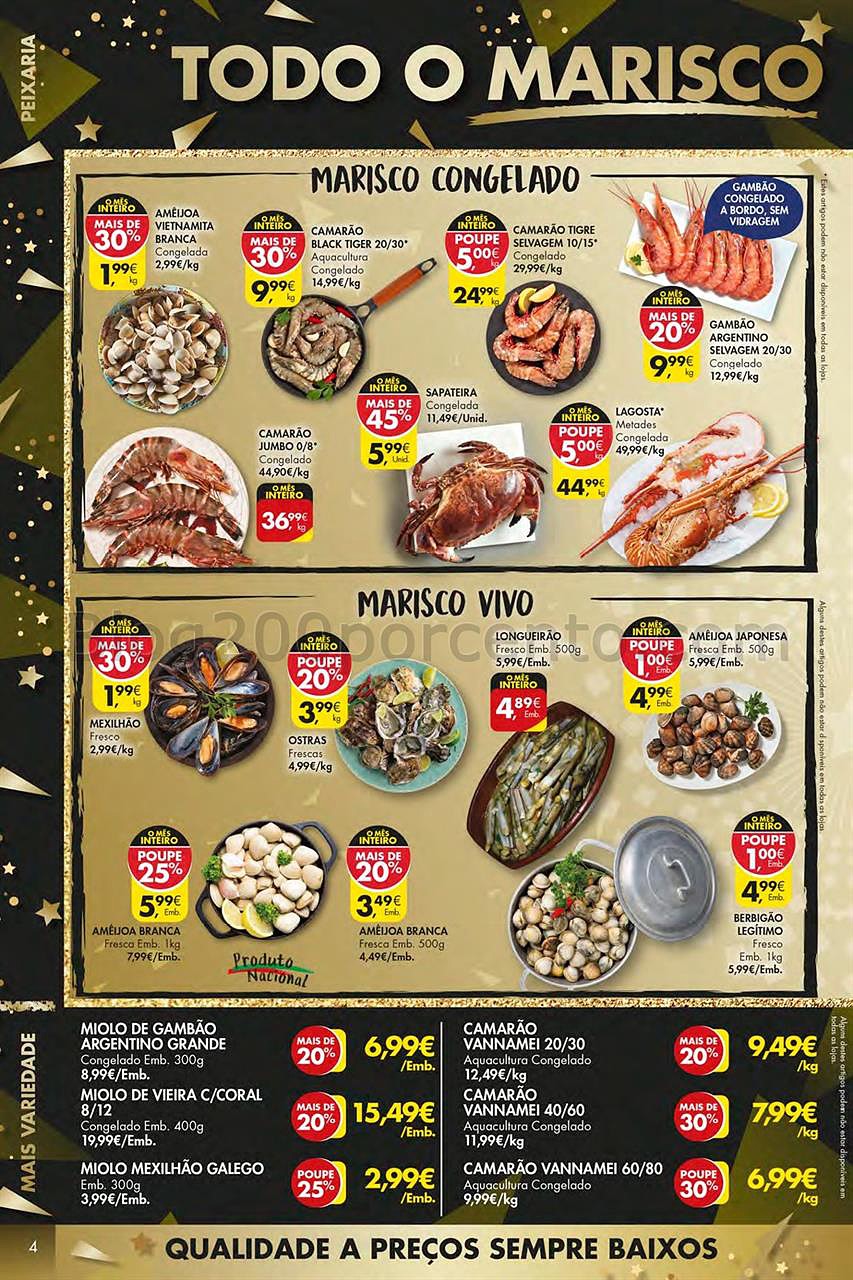 Antevisão Folheto PINGO DOCE Lojas Pequenas Promoções de 29 dezembro a 4 janeiro