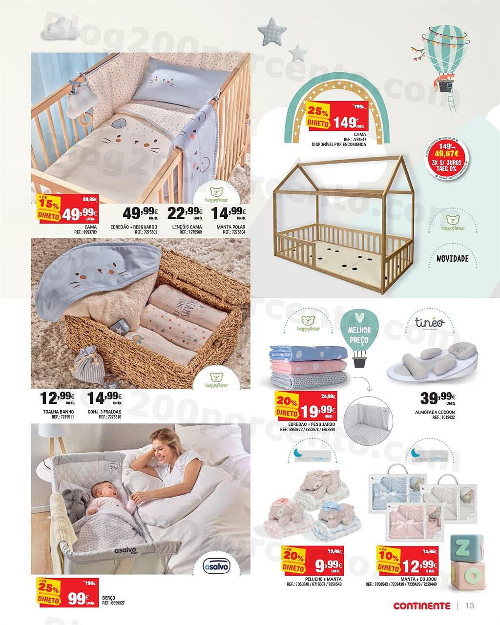 Antevisão folheto CONTINENTE Feira do Bebé 12 a 24 janeiro
