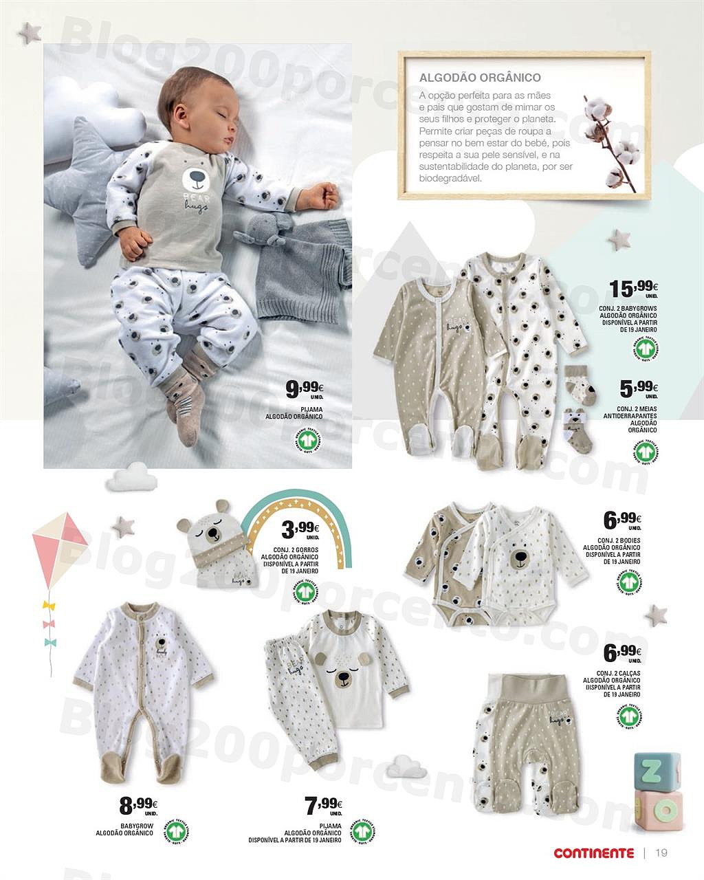 Antevisão folheto CONTINENTE Feira do Bebé 12 a 24 janeiro