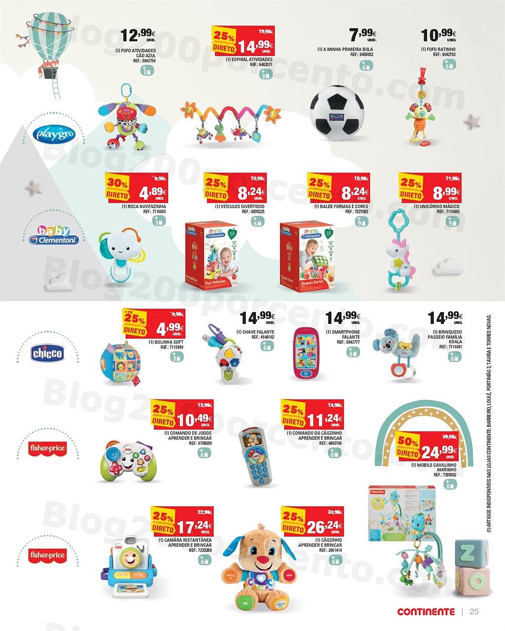 Antevisão folheto CONTINENTE Feira do Bebé 12 a 24 janeiro