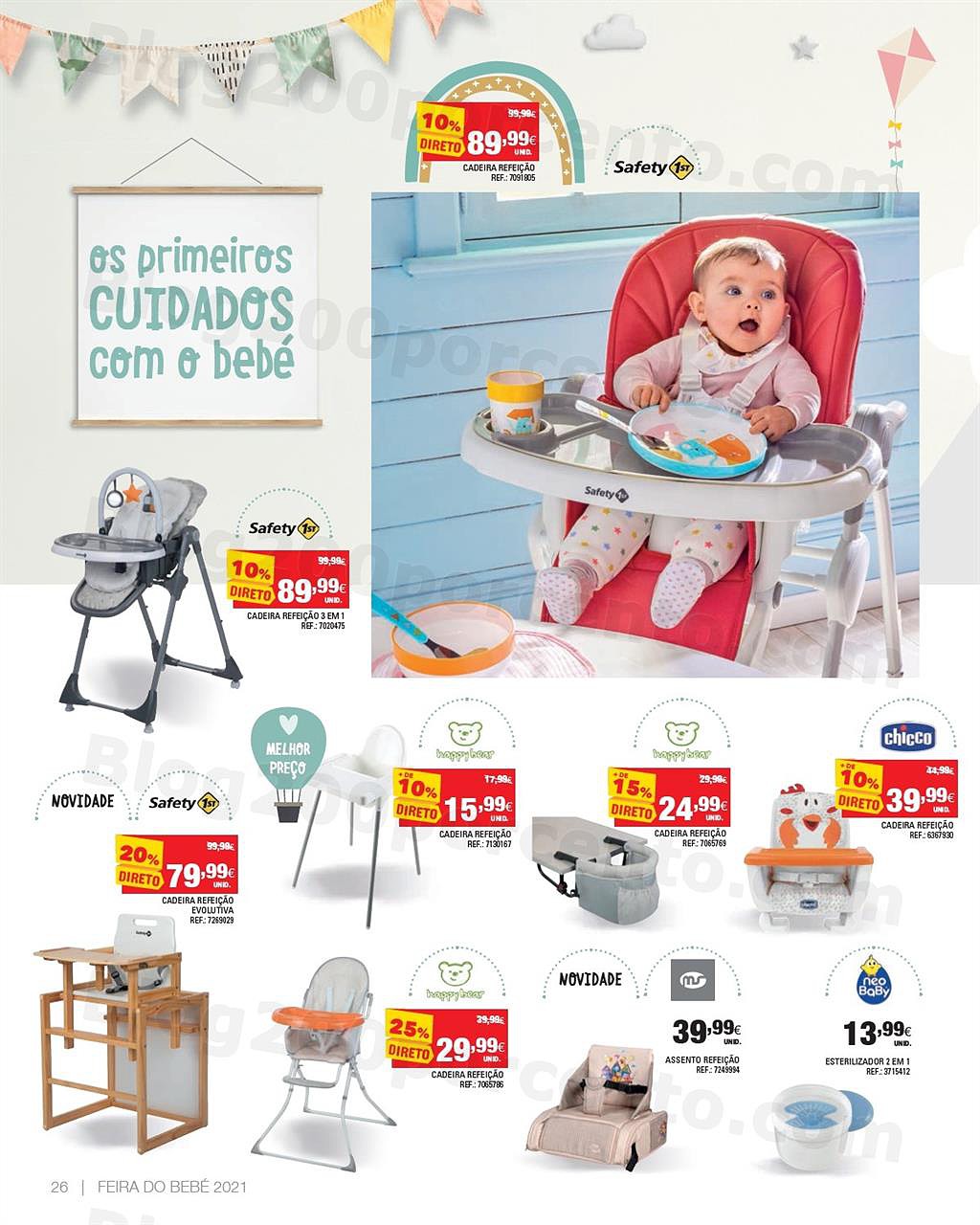 Antevisão folheto CONTINENTE Feira do Bebé 12 a 24 janeiro