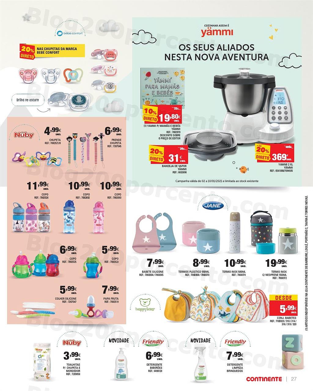 Antevisão folheto CONTINENTE Feira do Bebé 12 a 24 janeiro