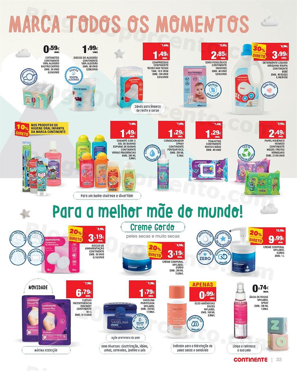 Antevisão folheto CONTINENTE Feira do Bebé 12 a 24 janeiro