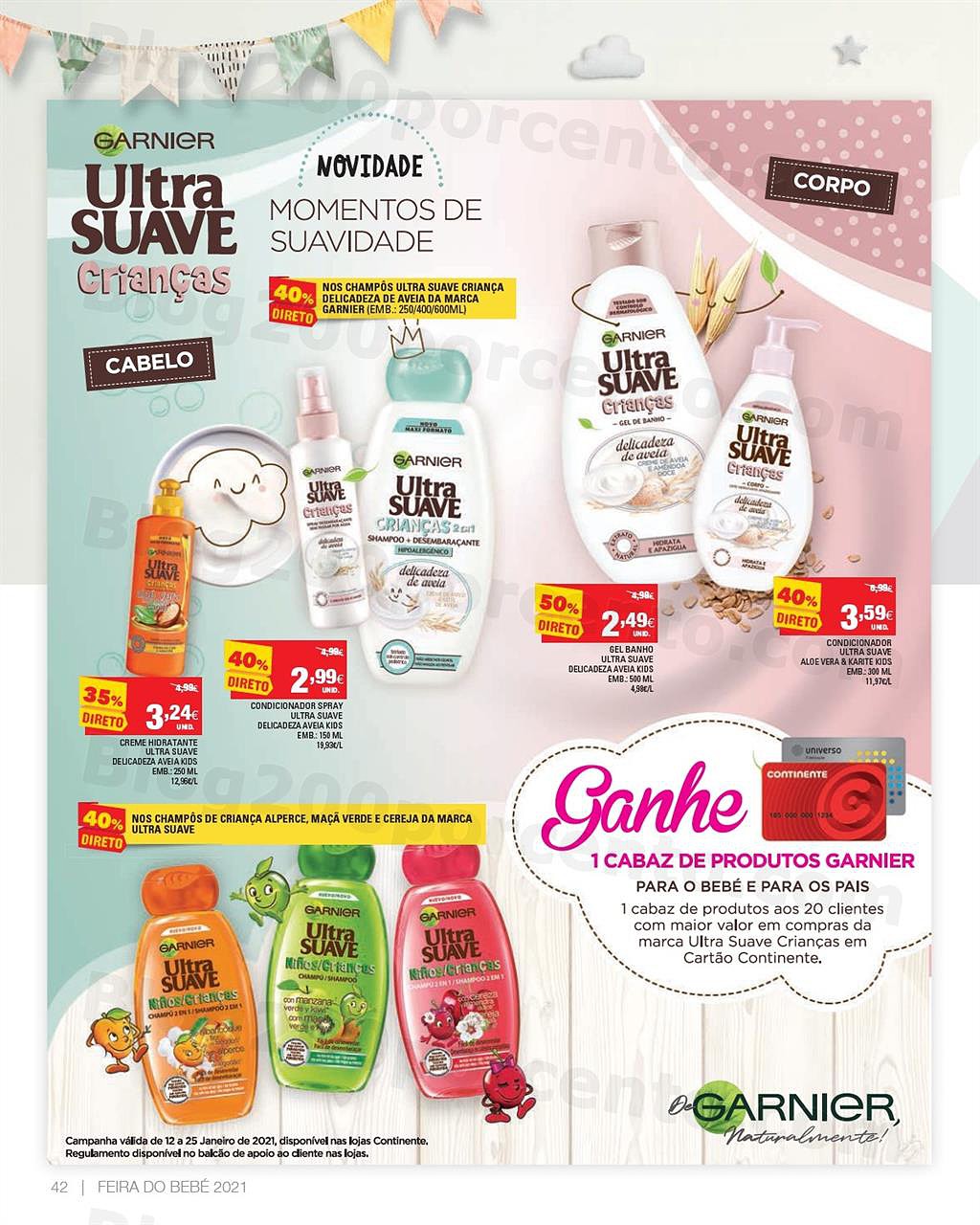Antevisão folheto CONTINENTE Feira do Bebé 12 a 24 janeiro