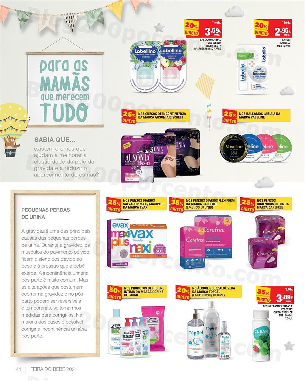 Antevisão folheto CONTINENTE Feira do Bebé 12 a 24 janeiro