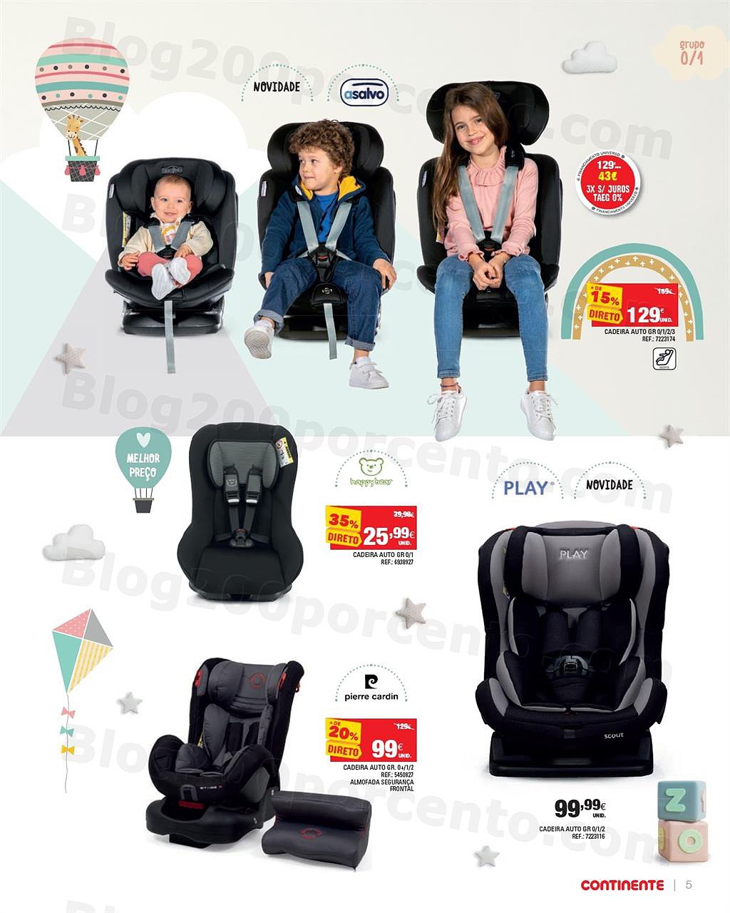 Antevisão folheto CONTINENTE Feira do Bebé 12 a 24 janeiro