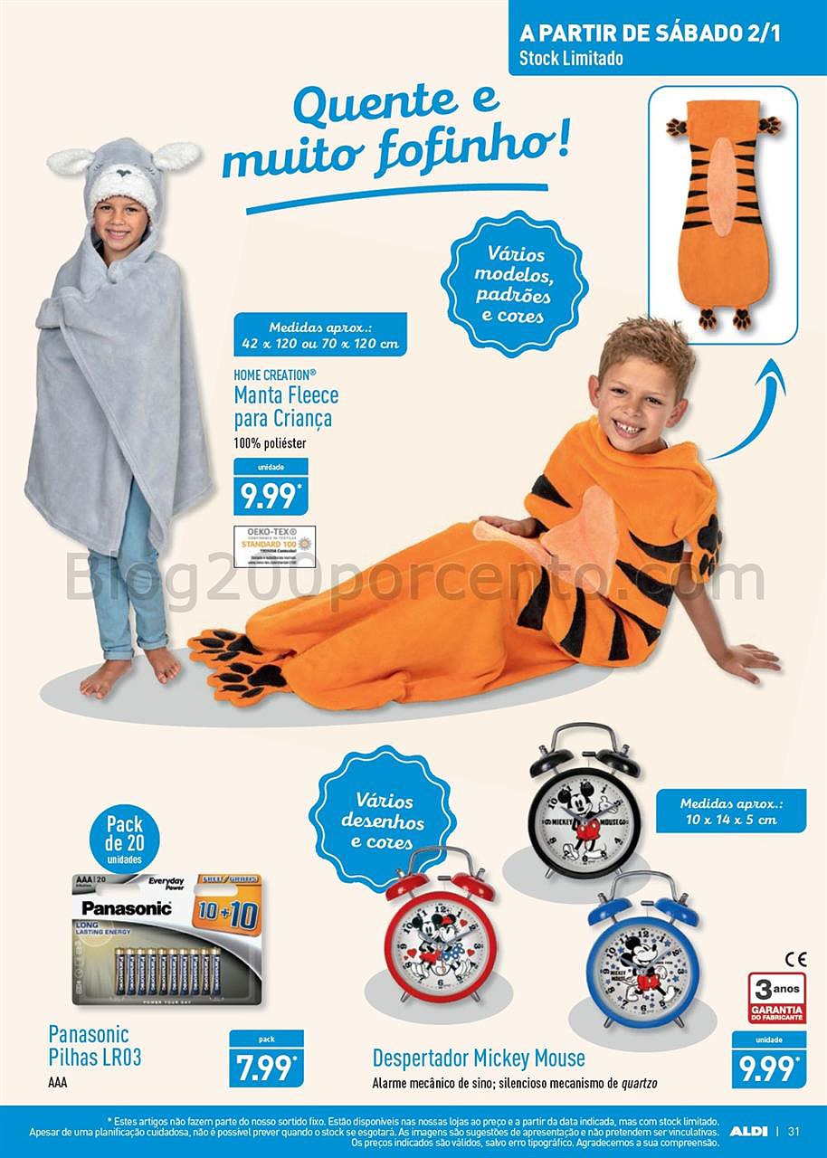 Antevisão Folheto ALDI Promoções de 28 a 5 janeiro