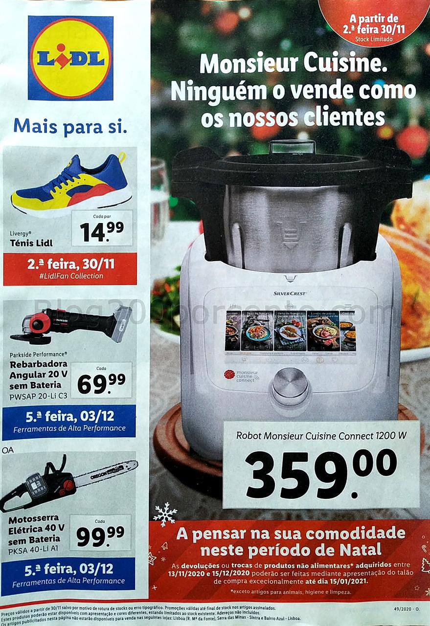 antevisão Lidl 30 novembro a 6 dezembro