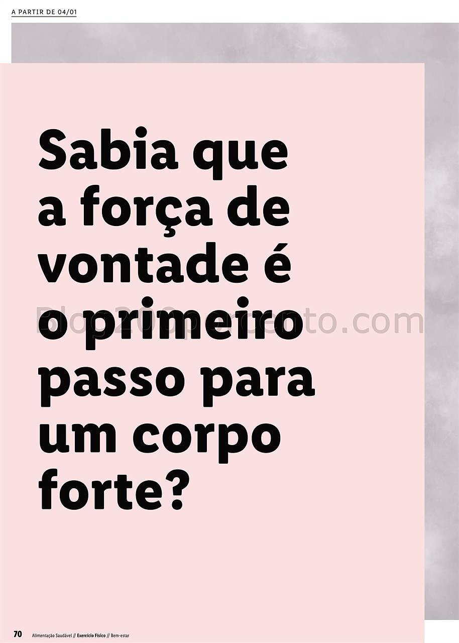 especial vida saudável lidl a partir de 4 janeiro