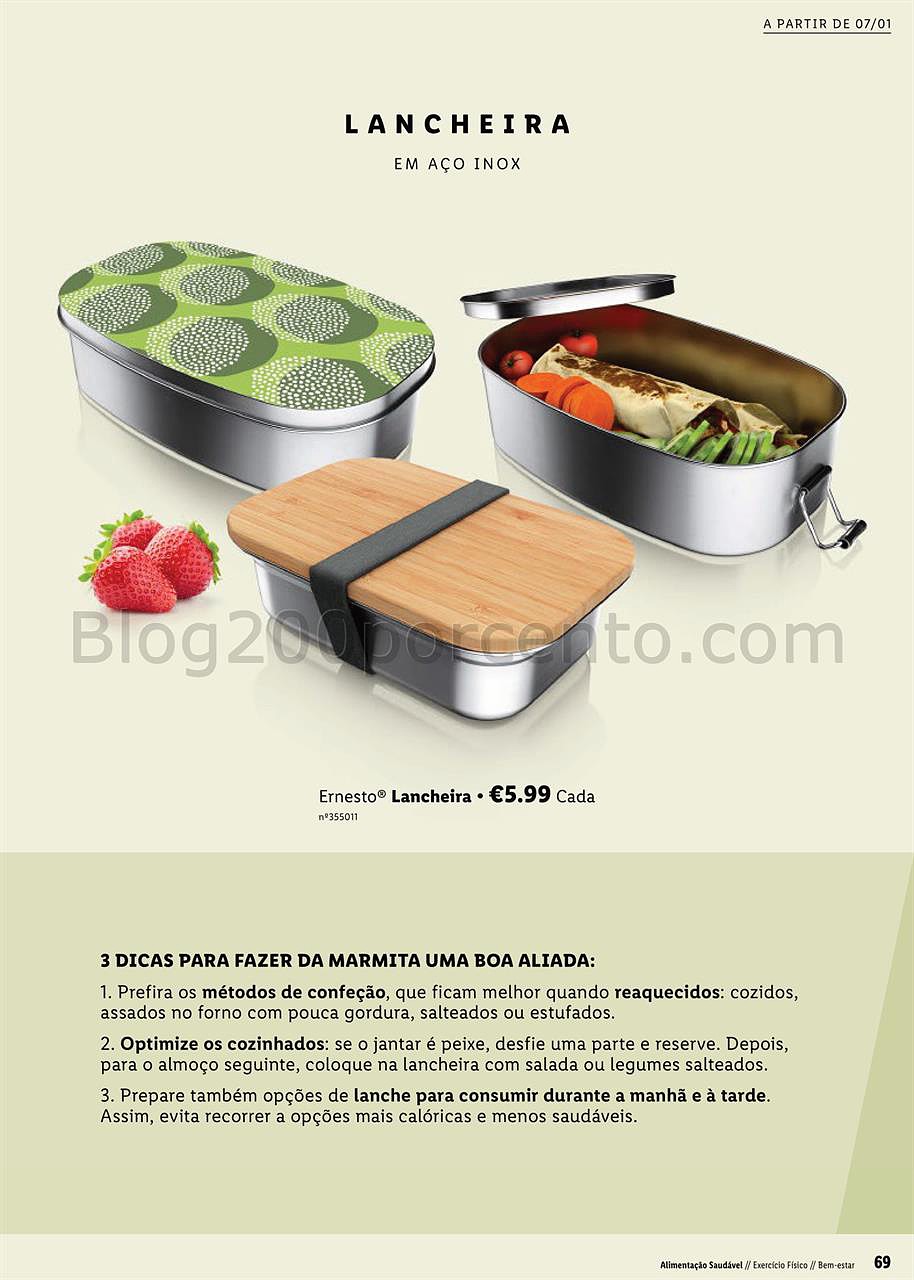 especial vida saudável lidl a partir de 4 janeiro