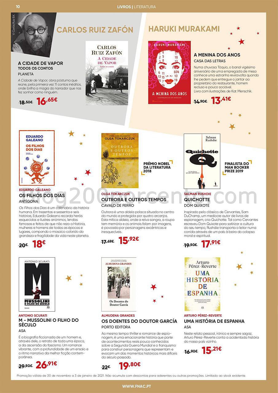 fnac natal livros