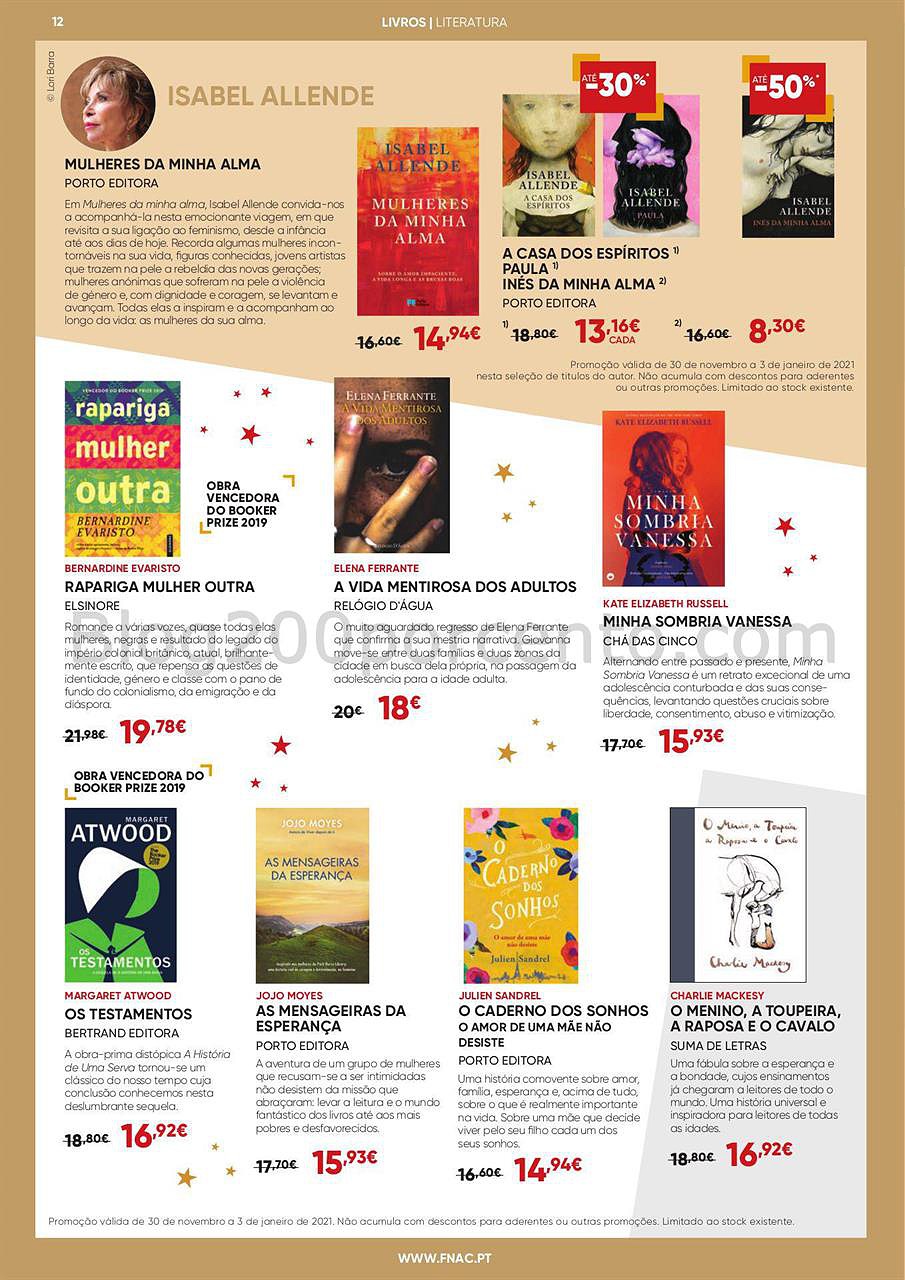 fnac natal livros
