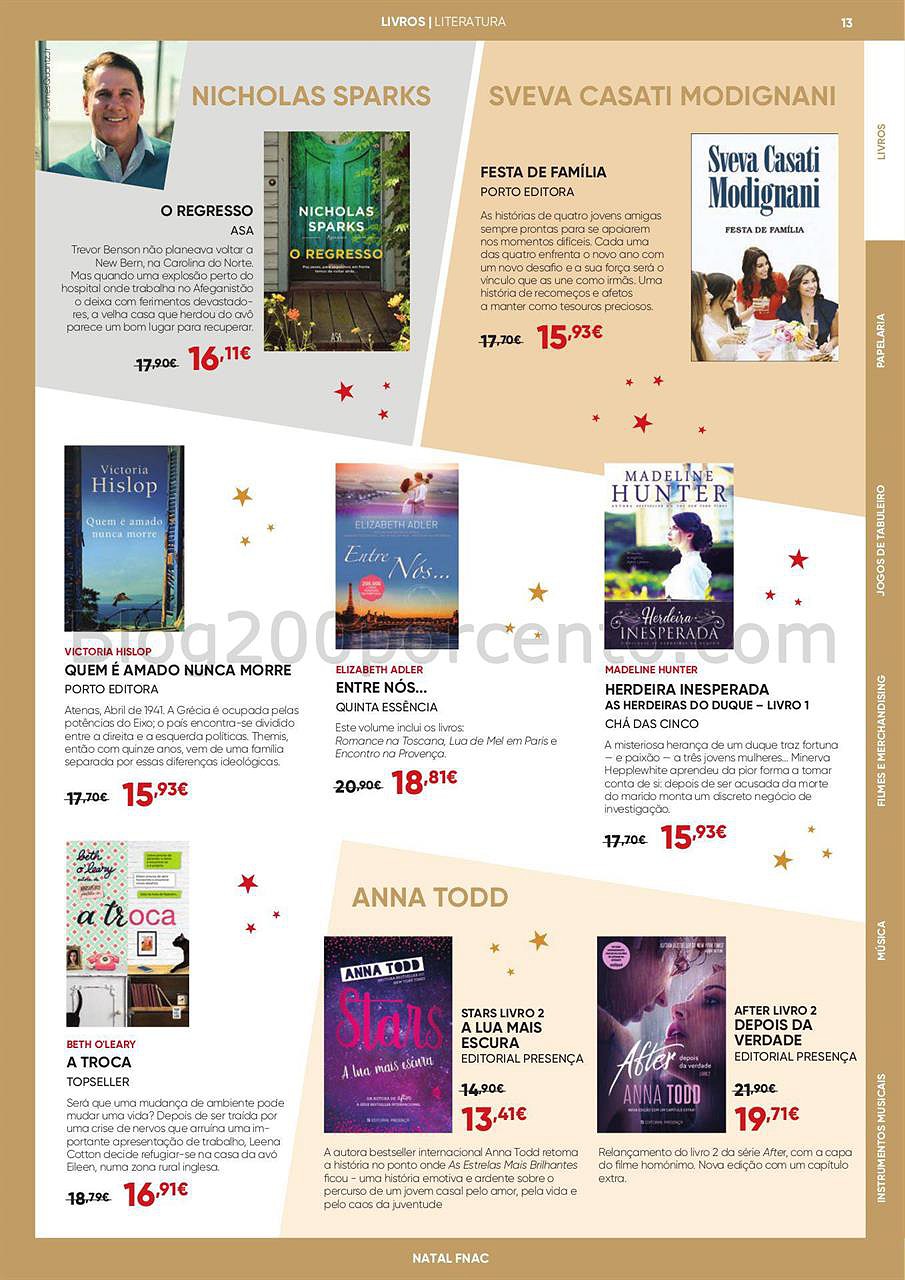 fnac natal livros