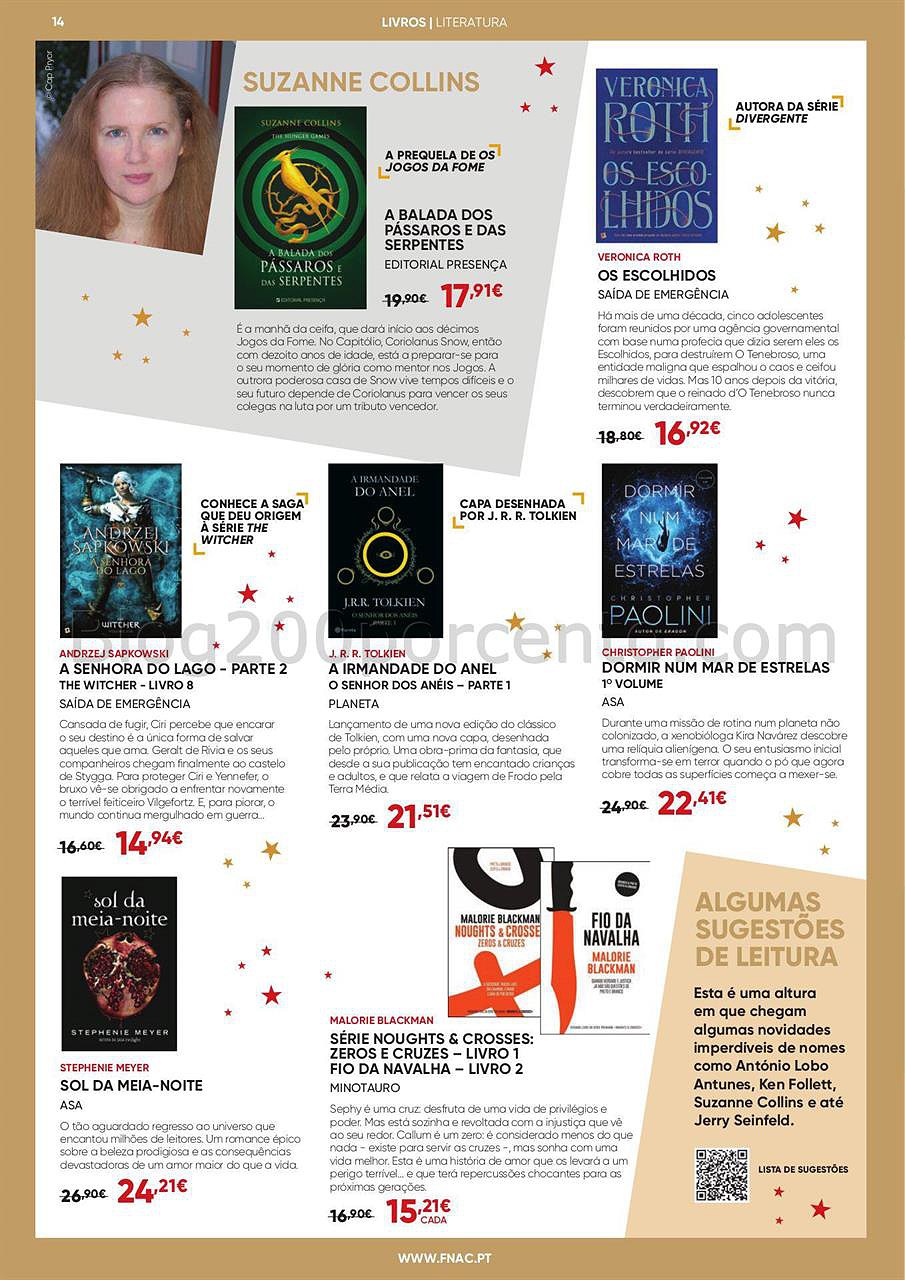 fnac natal livros