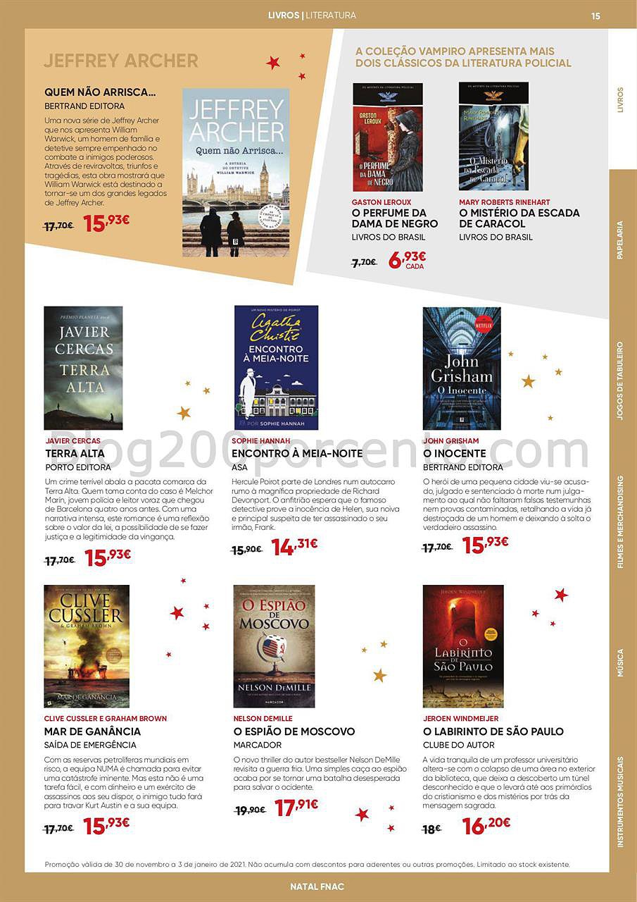 fnac natal livros