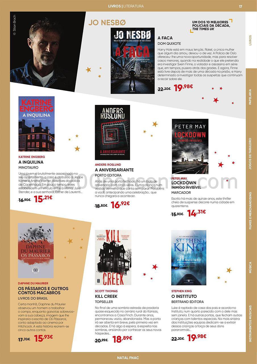 fnac natal livros