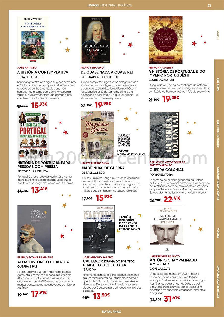 fnac natal livros