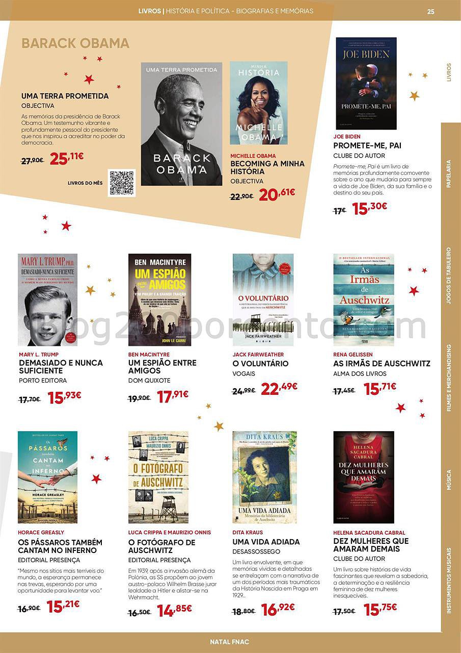 fnac natal livros