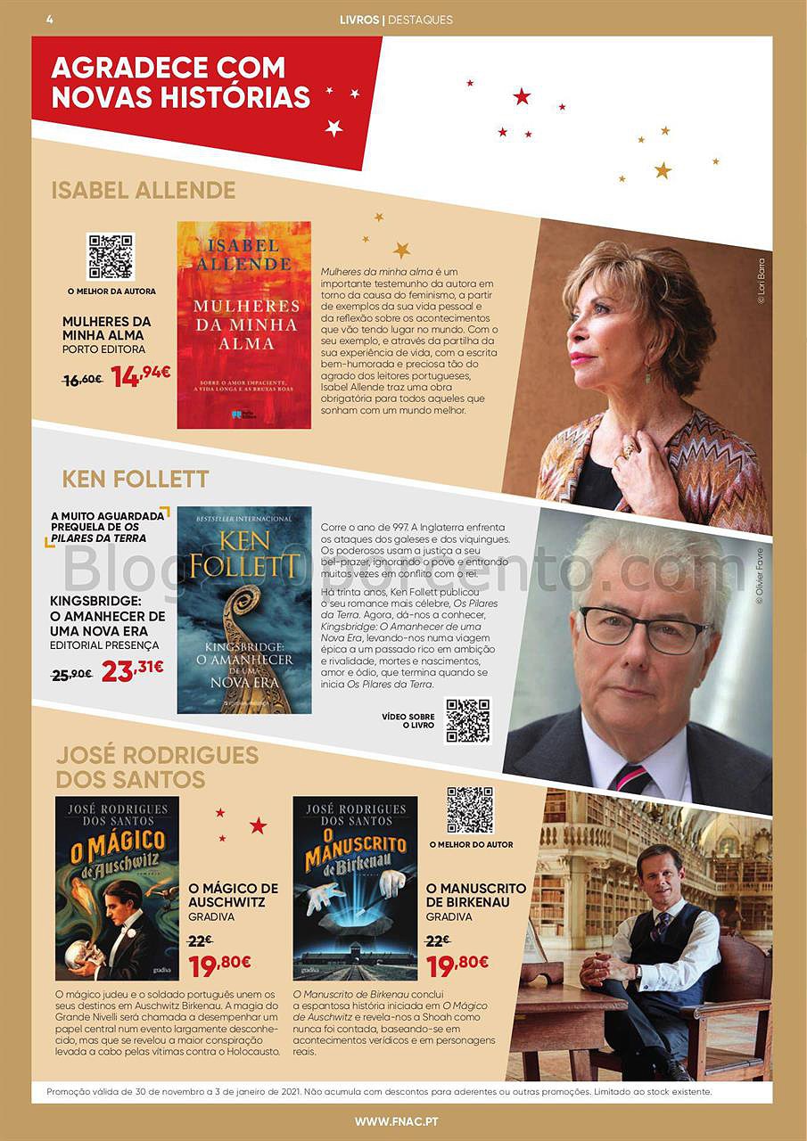 fnac natal livros