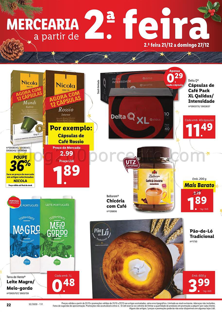 lidl 21 a 27 dezembro