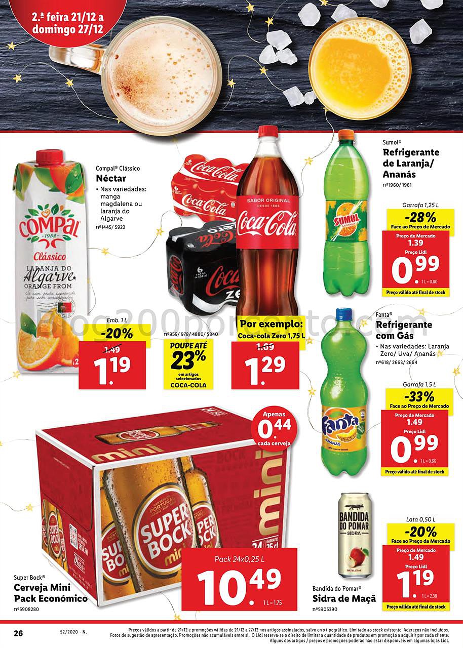 lidl 21 a 27 dezembro