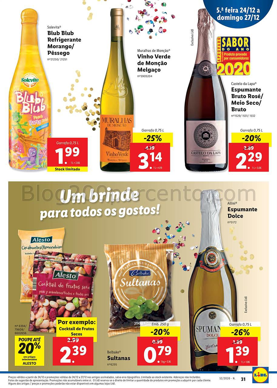 lidl 21 a 27 dezembro