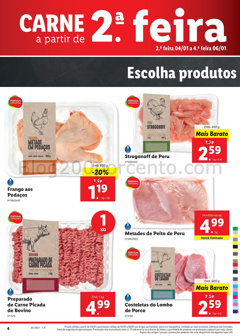 lidl 4 a 10 janeiro