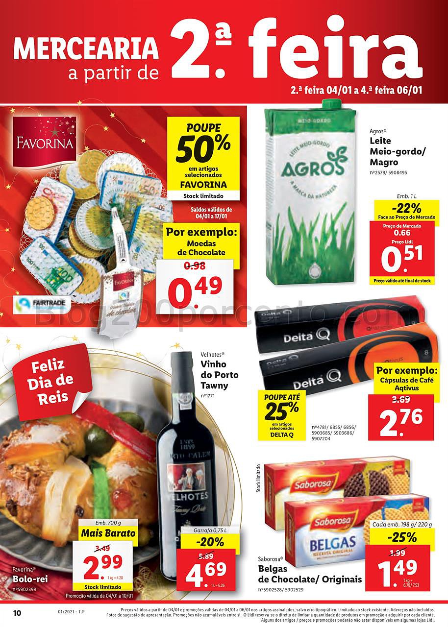 lidl 4 a 10 janeiro