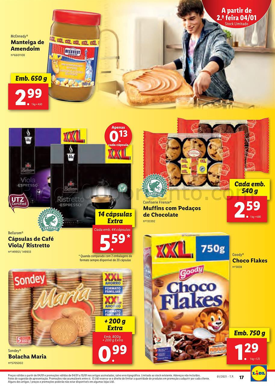 lidl 4 a 10 janeiro