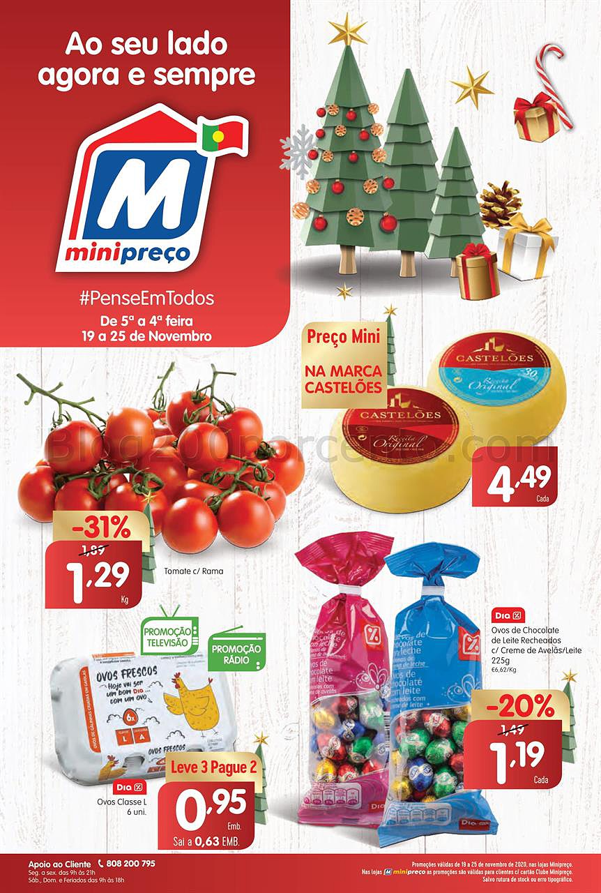 minipreço 19 a 25 novembro