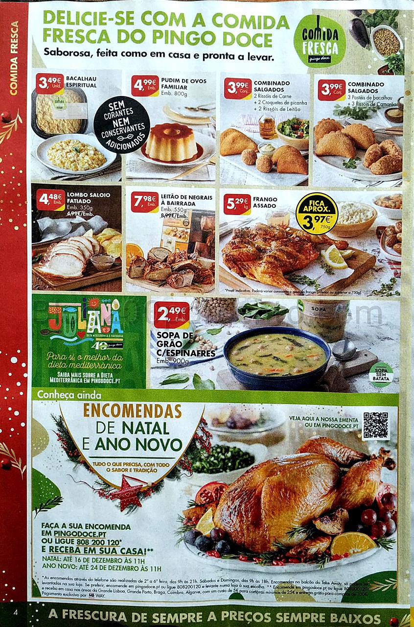 pingo doce 15 a 21 dezembro natal