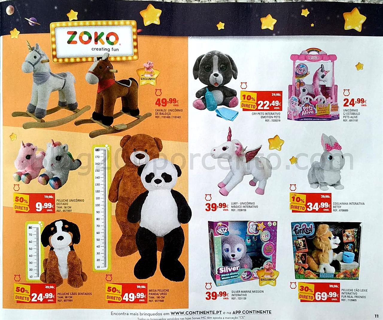 catálogo brinquedos continente