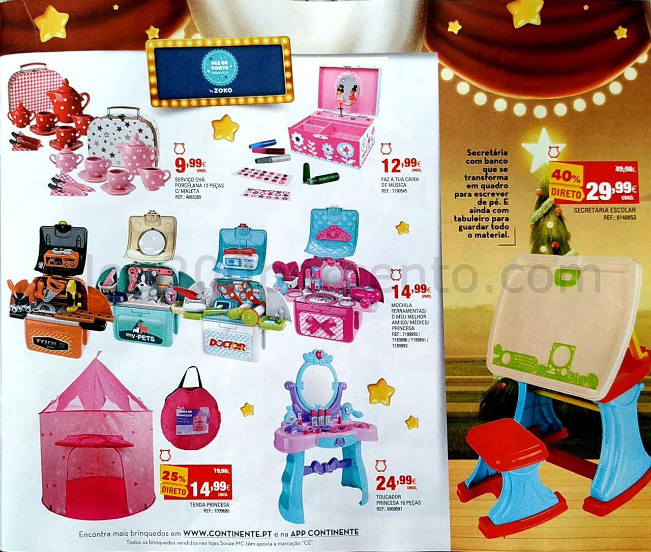 catálogo brinquedos continente