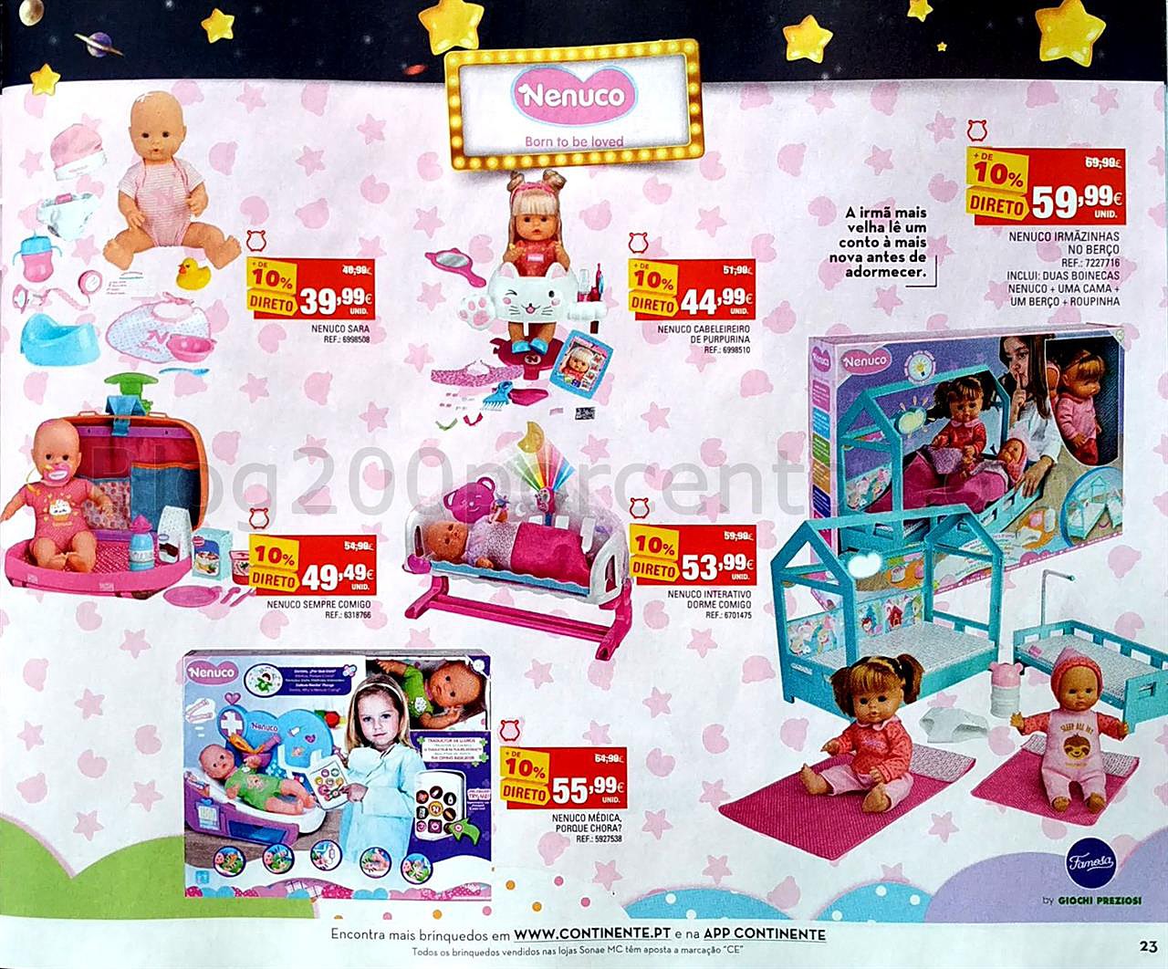 catálogo brinquedos continente