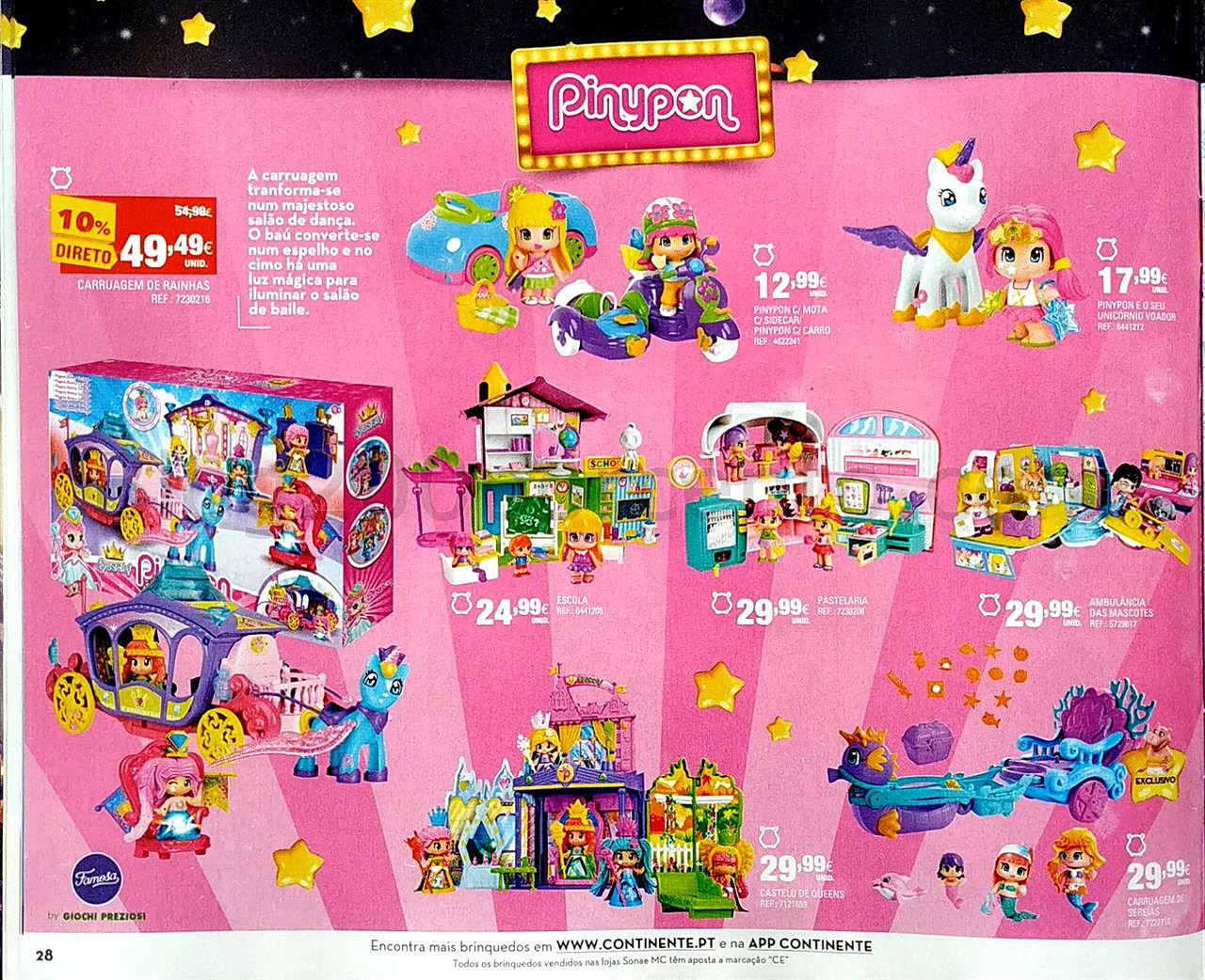 catálogo brinquedos continente