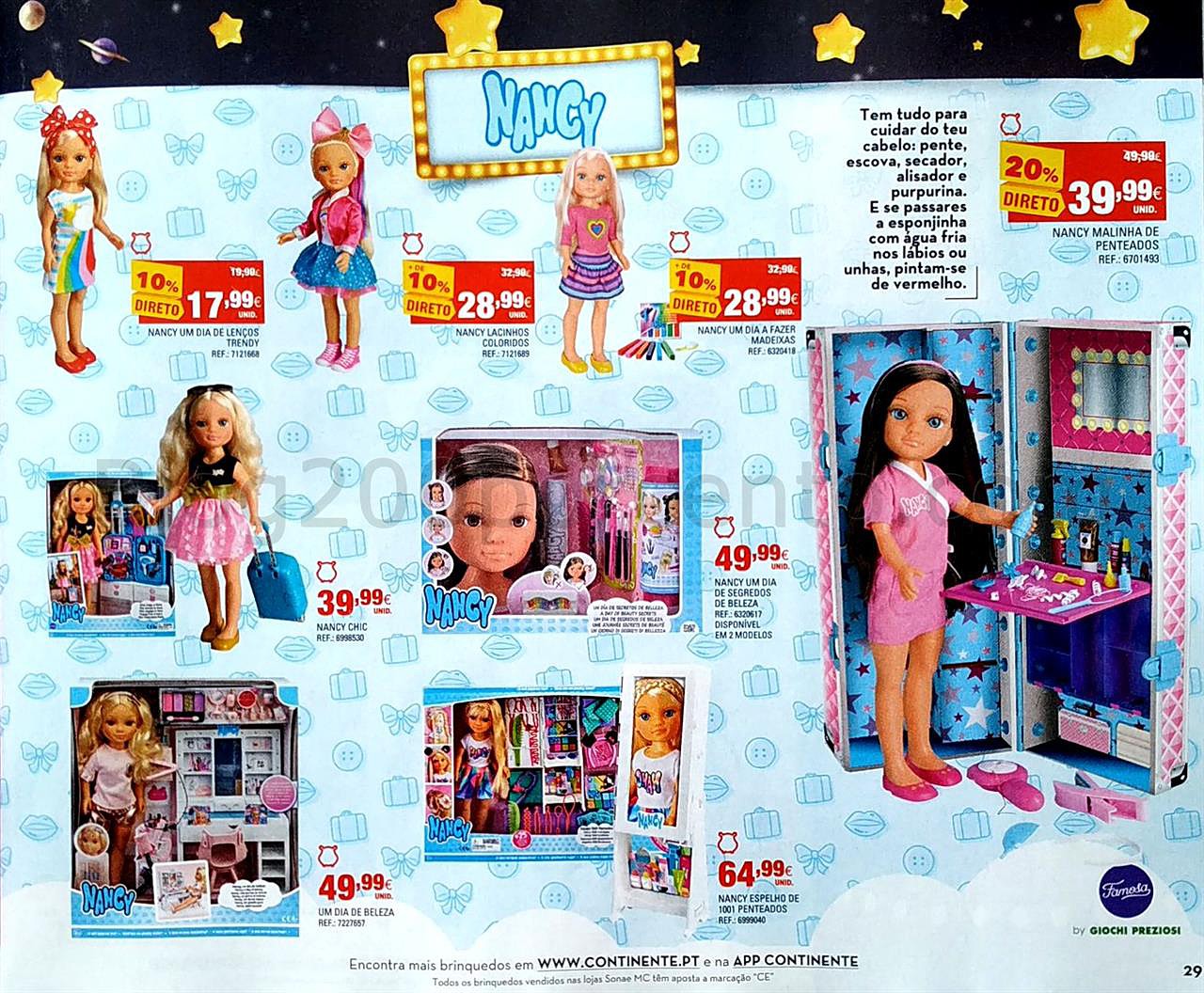 catálogo brinquedos continente