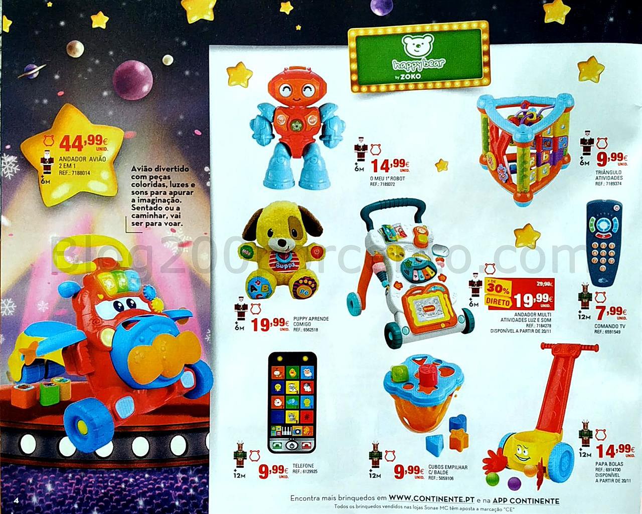 catálogo brinquedos continente