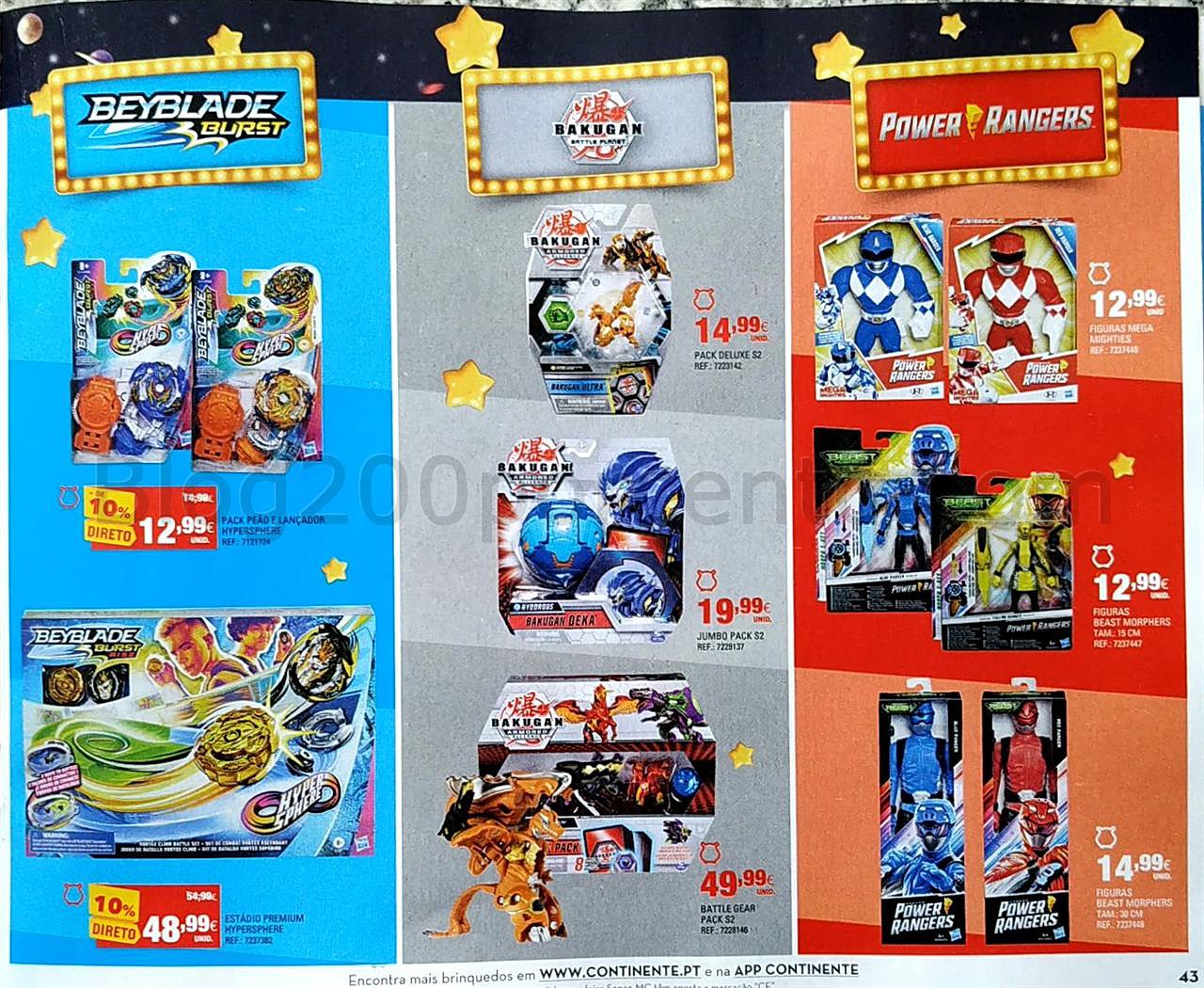 catálogo brinquedos continente