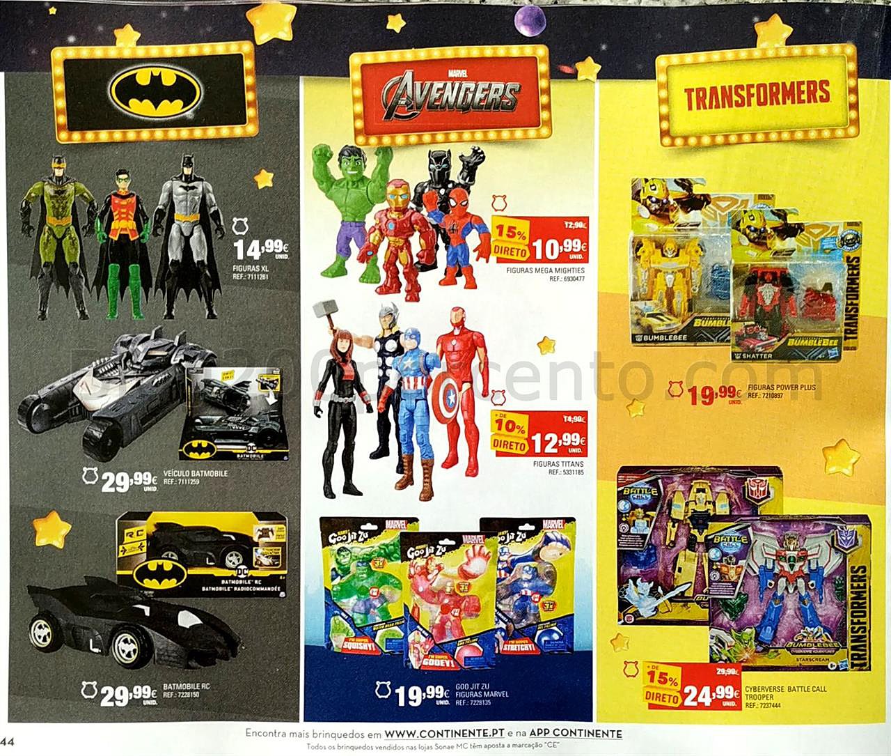 catálogo brinquedos continente