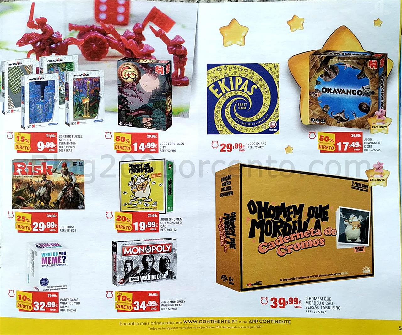 catálogo brinquedos continente