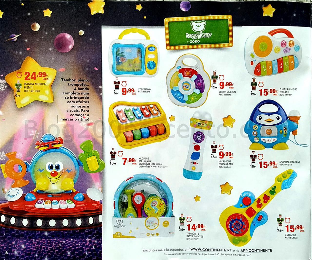 catálogo brinquedos continente